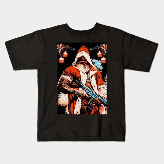 Merry Christmas B*tches Kids T-Shirt by enk